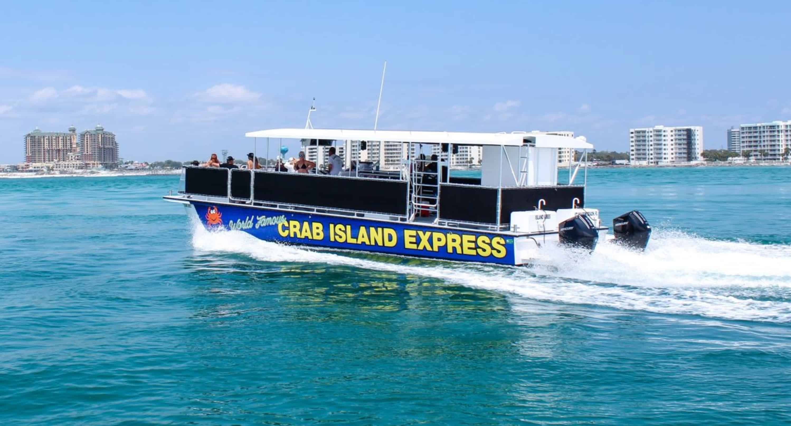 Fort-Walton-Beach-World-Famous-Crab-Island-Express-Tour