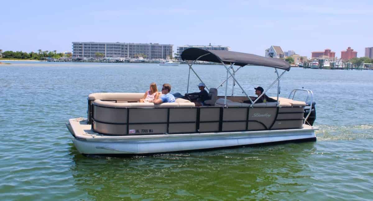 Orange-Beach-24-Foot-Bentley-Sport-Pontoon-With-140HP