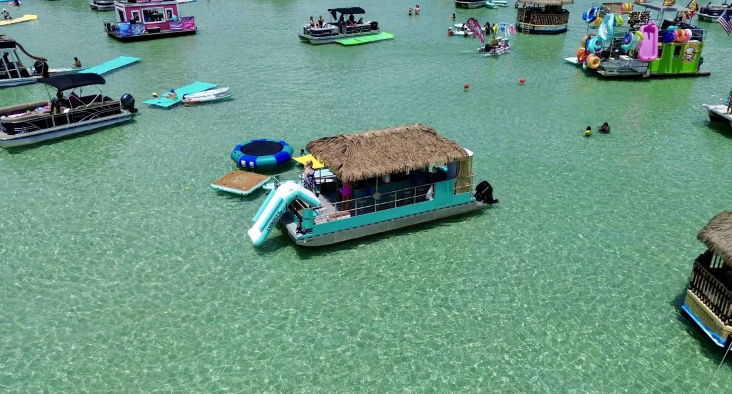 Destin-18-Passenger-Crab-Island-Tiki-Pontoon-Charter