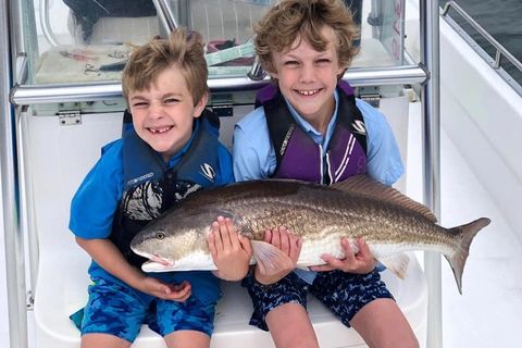 Destin: Kid-Friendly Inshore Bay Fishing Charter