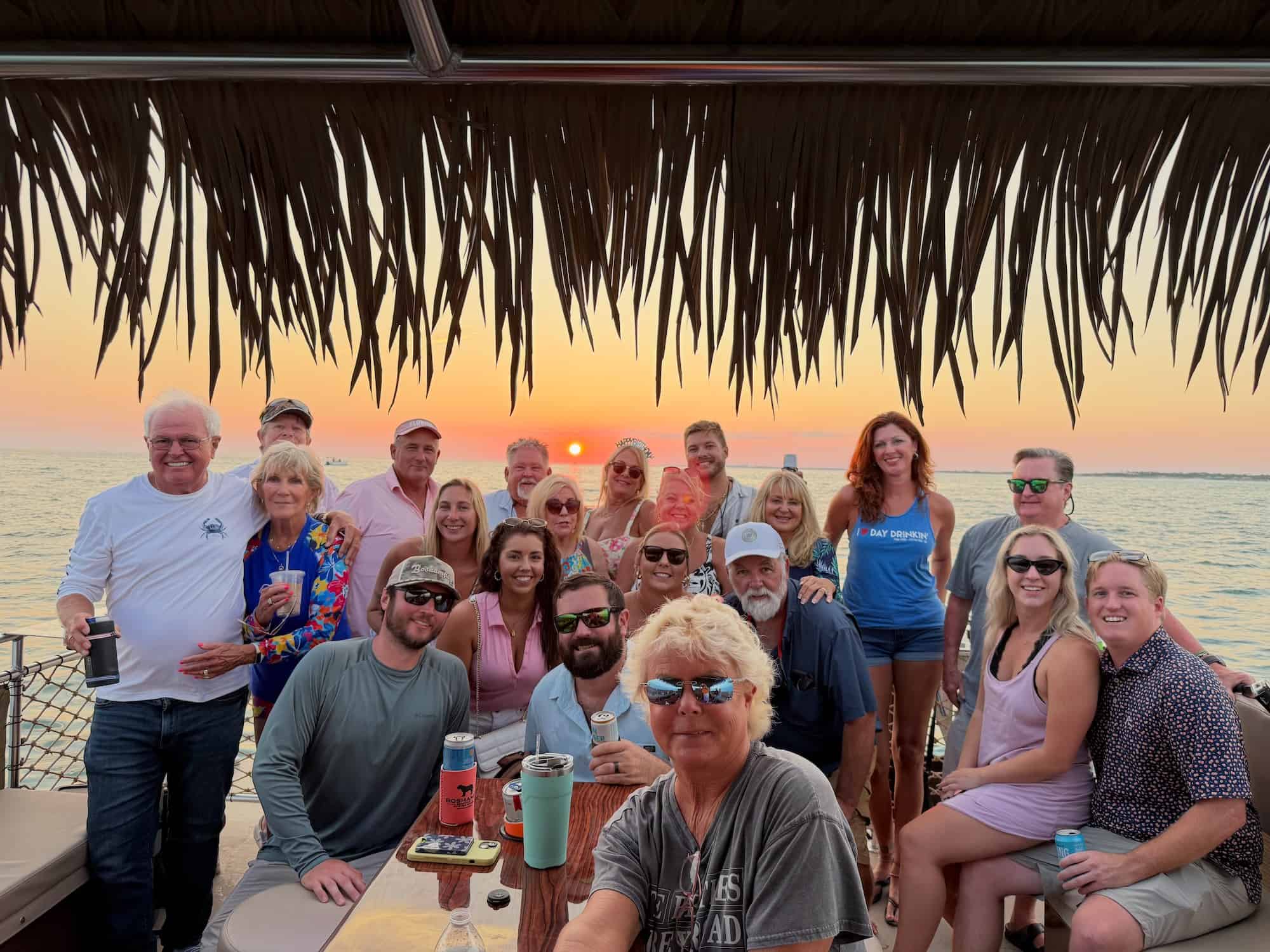 Destin-Harbor-Tipsy-Tiki-Sunset-Dolphin-Cruise