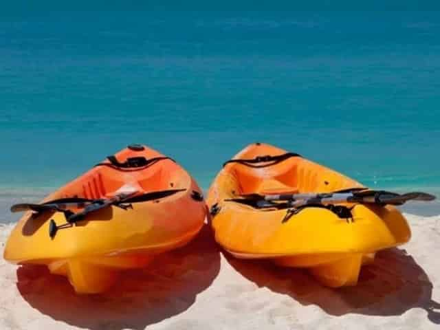 Orange beach kayaking for kids