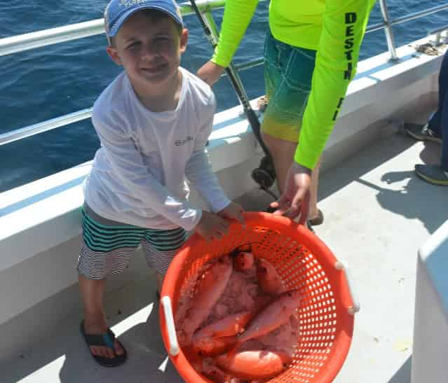 olin marler destin party boat fishing