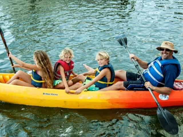 kayak rentals in Navarre, FL, with Kids