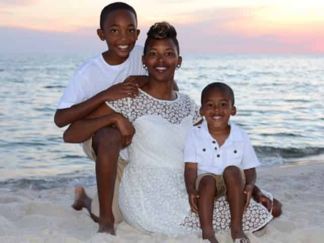 beach photography in Navarre, FL, with kids