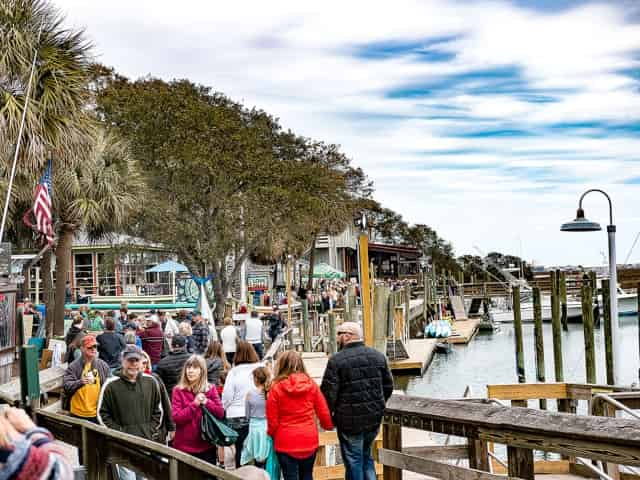 marshwalk in Murrells Inlet, SC