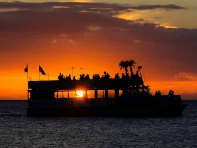 sunset cruise in florida