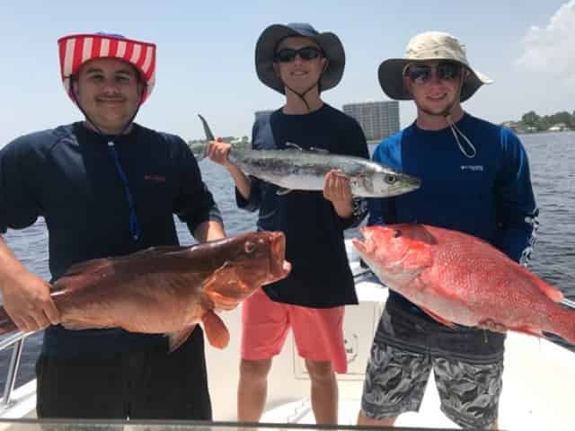 red snapper destin fl fishing charter