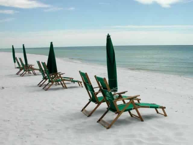 Beach chairs