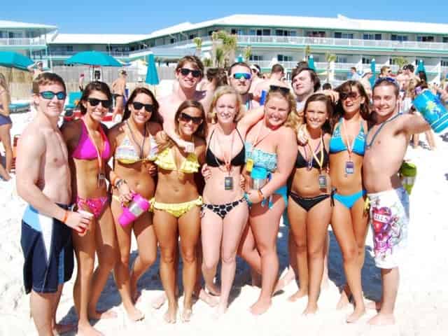 Panama city beach college spring break
