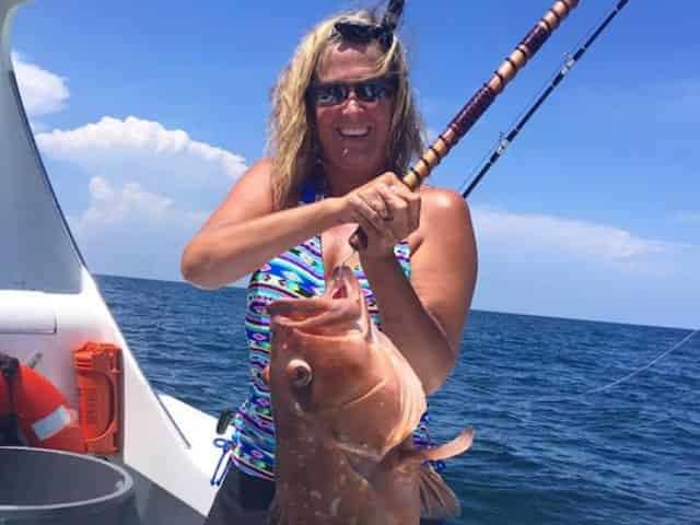 grouper fishing destin florida private charter