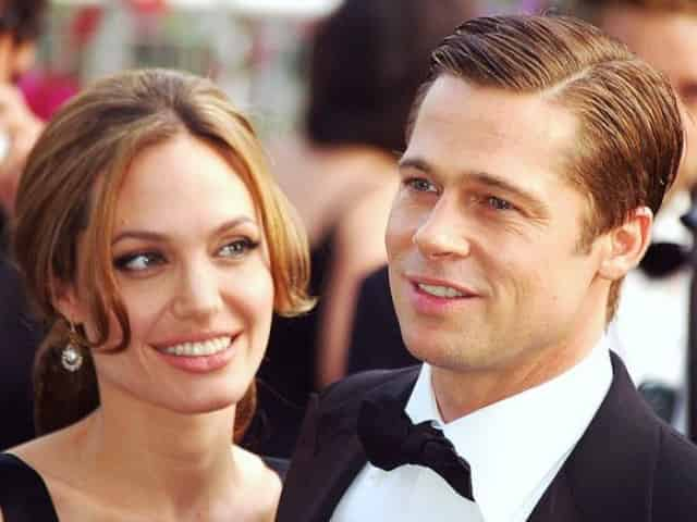 brad pitt and angelina jolie in new orleans