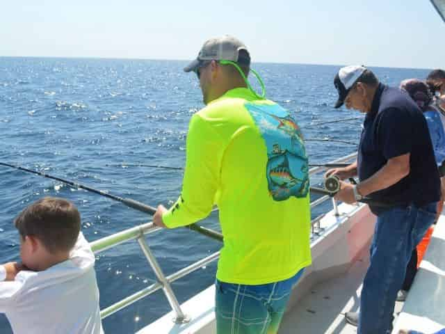 party boat fishing in destin during the winter