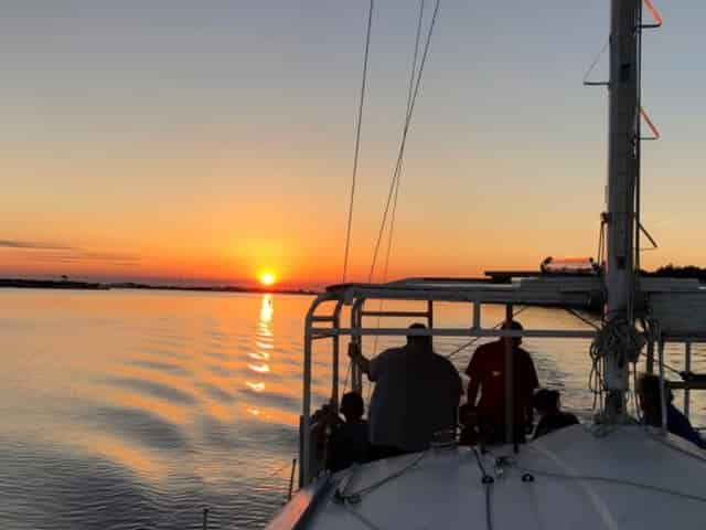 private sunset sail in destin florida