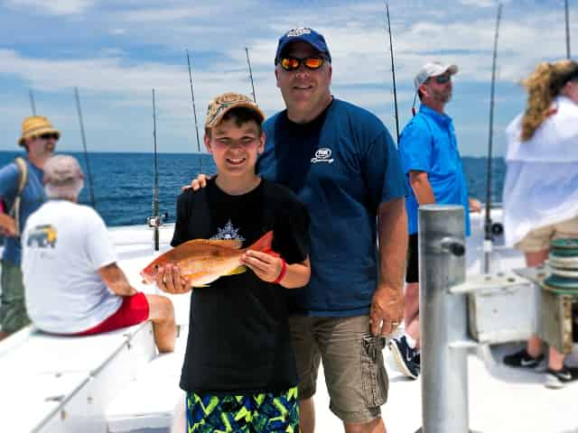 destin florida family fishing