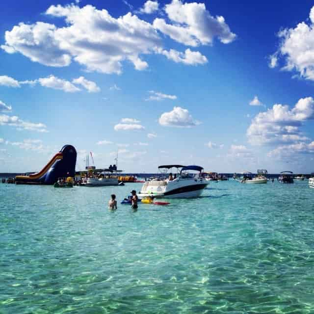 fun at Crab Island