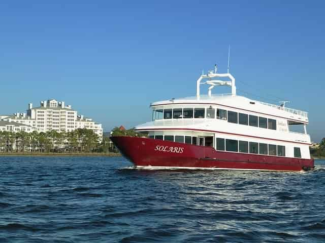 sandestin fine dining dinner and dancing cruise