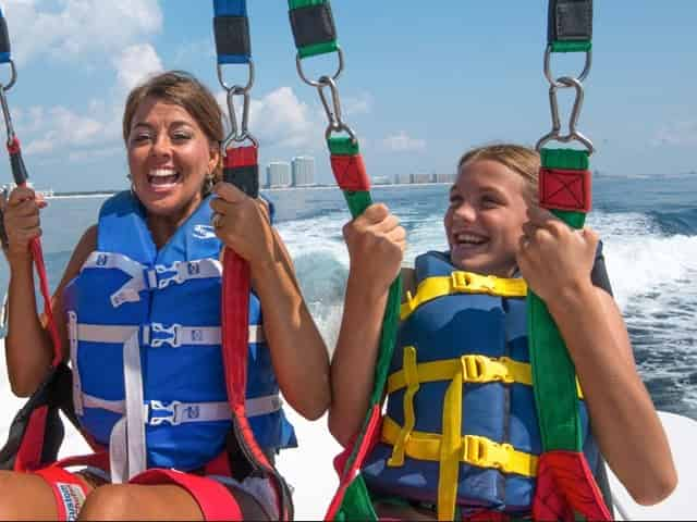 parasailing in orange beach