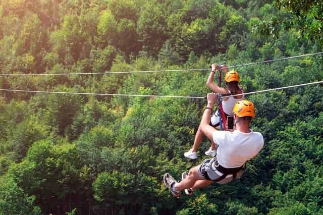 Ziplining in Milton FL Best 7 Things For Couples to Do in Milton, FL