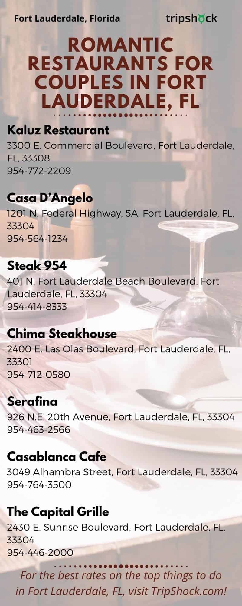 10 Best Things to do for Couples in Fort Lauderdale, FL