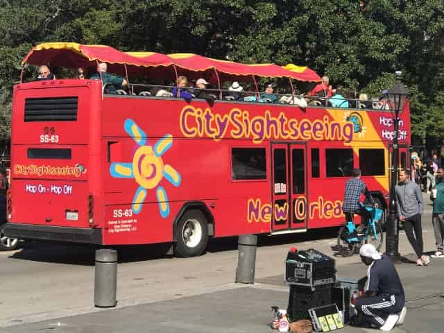 new orleans double decker hop on hop off bus tour