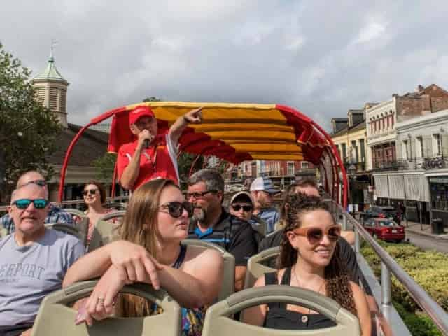 budget sightseeing on the new orleans hop on hop off bus tour