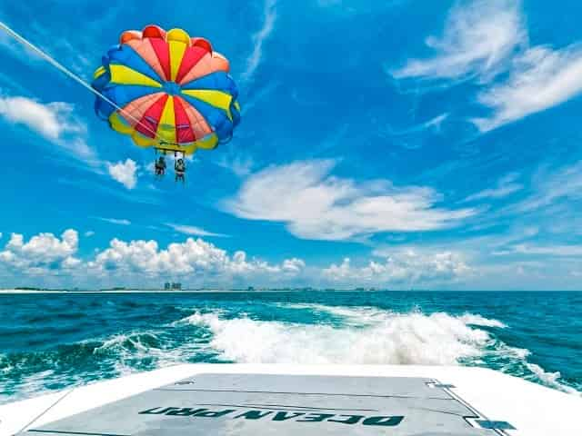 parasailing sobre destin florida