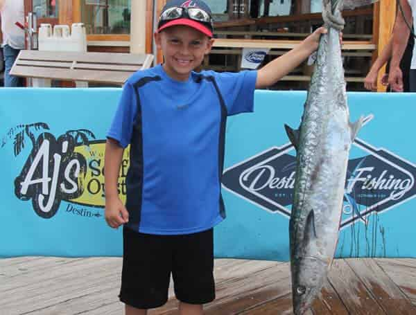 destin fishing rodeo weigh in olin marler charters