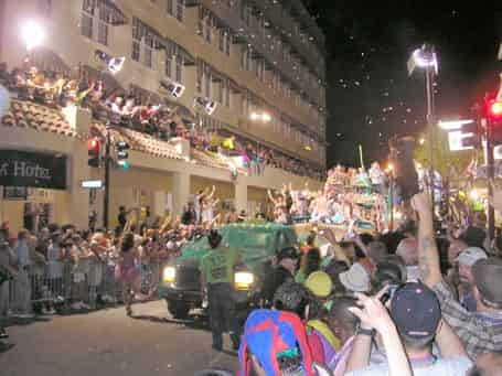 people celebrating key west fantasy fest