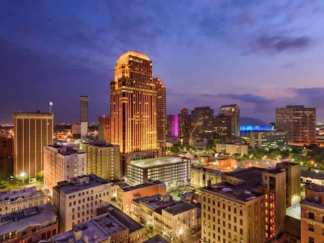 New Orleans Central Business District skyline