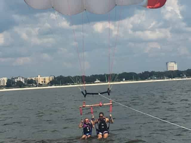 people parasailing in biloxi, ms