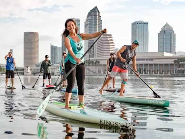 paddleboard tours during spring break in florida