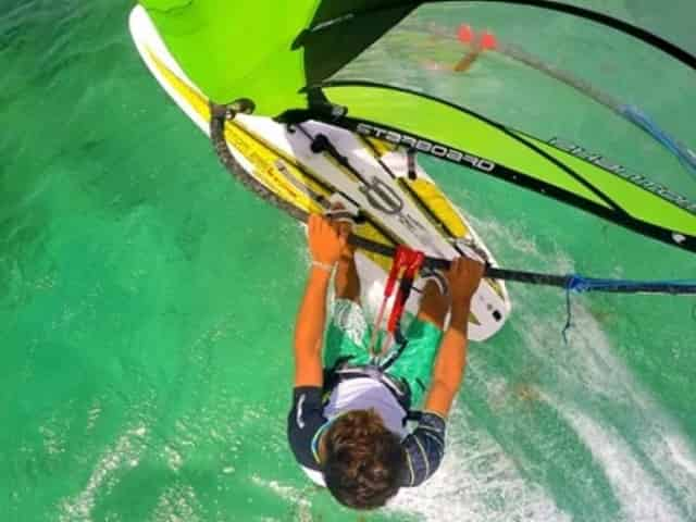 Windsurfen während der Frühlingsferien in Florida