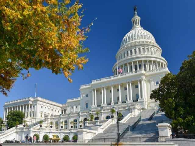 U.S. Capitol Building in Washington DC