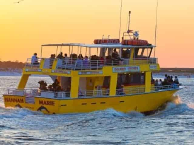 dinner cruises in destin