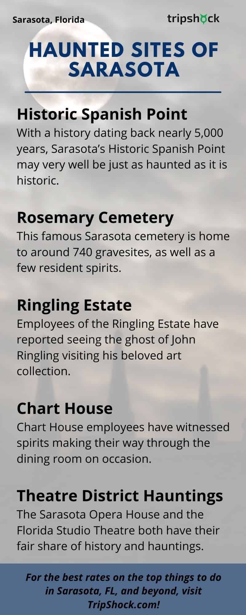 haunted sites of Sarasota, FL