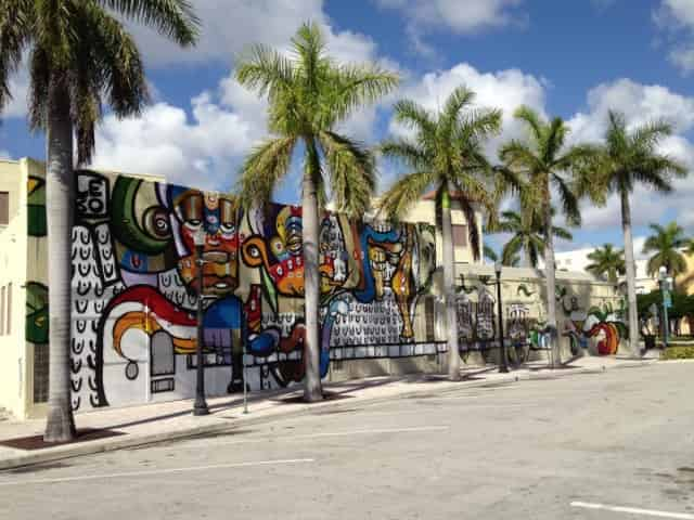 graffiti mural in downtown Hollywood