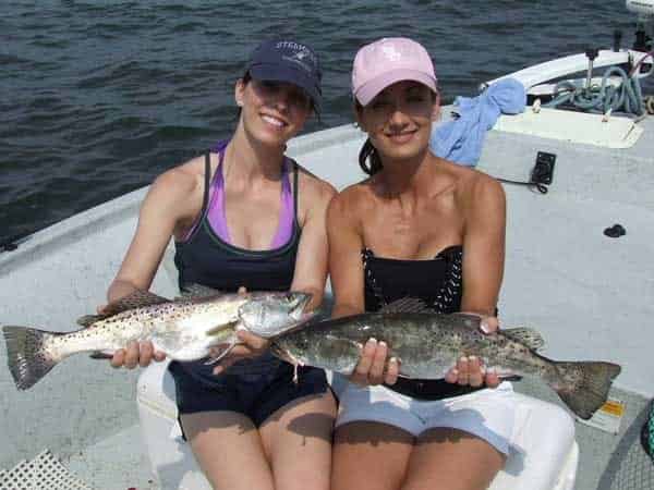 Speckled Trout Caught Inshore Fishing