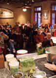 New Orleans Food Demo - Crawfish Etouffee, Shrimp & Artichoke Soup, and Bread Pudding