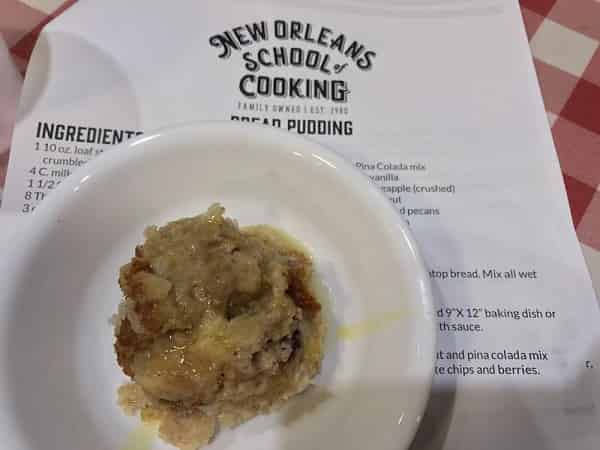 New-Orleans-Food-Demo-Crawfish-Etouffee-Shrimp-and-Artichoke-Soup-and-Bread-Pudding