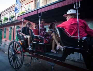 French Quarter Carriage Ride and Cemetery Tour