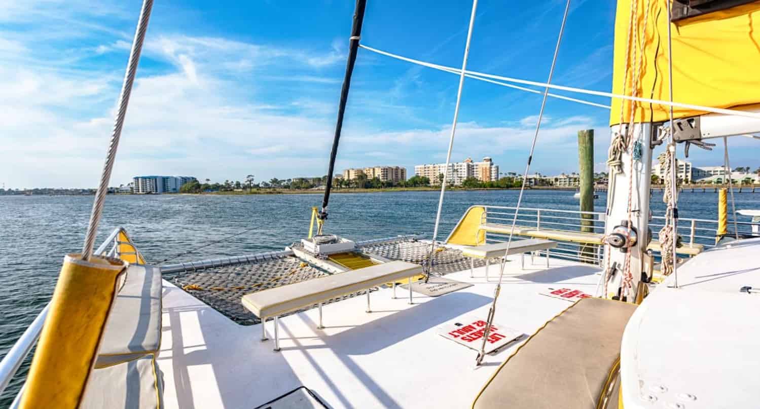 Adventure-Tour-With-Inflatable-Waterpark-Aboard-The-Privateer-Catamaran