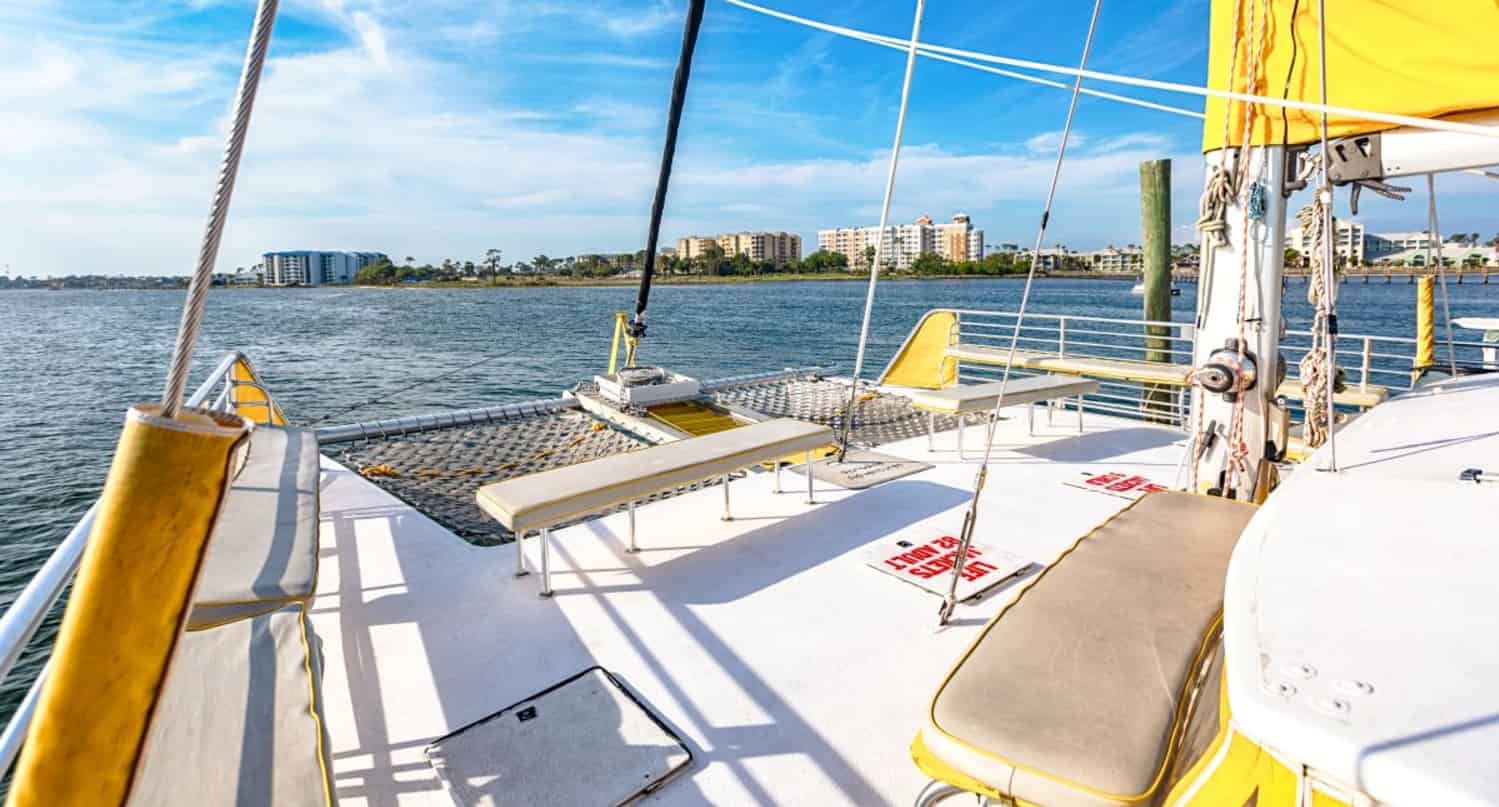 Sunset-Dolphin-Sail-Aboard-The-Privateer-Catamaran