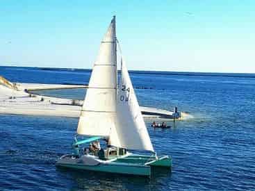 Sail and Swim From the Destin Harbor