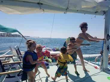 Sail and Swim From the Destin Harbor