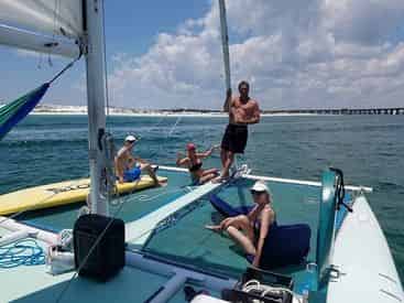 Swim and Sunset Sailing Excursion From the Destin Harbor