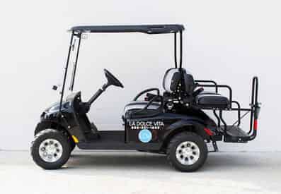 Street Legal Golf Cart Rentals from La Dolce Vita
