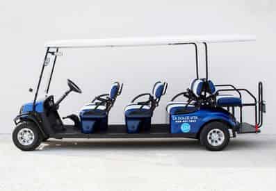 Street Legal Golf Cart Rentals from La Dolce Vita
