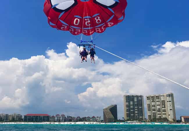 A-Dip-with-the-Dolphins-Morning-Parasailing-on-Okaloosa-Island