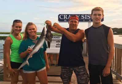Afternoon Shark Fishing Aboard the New Inlet Princess